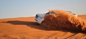 4 Hours Private Desert Safari with Dune Bashing & Sand Boarding
