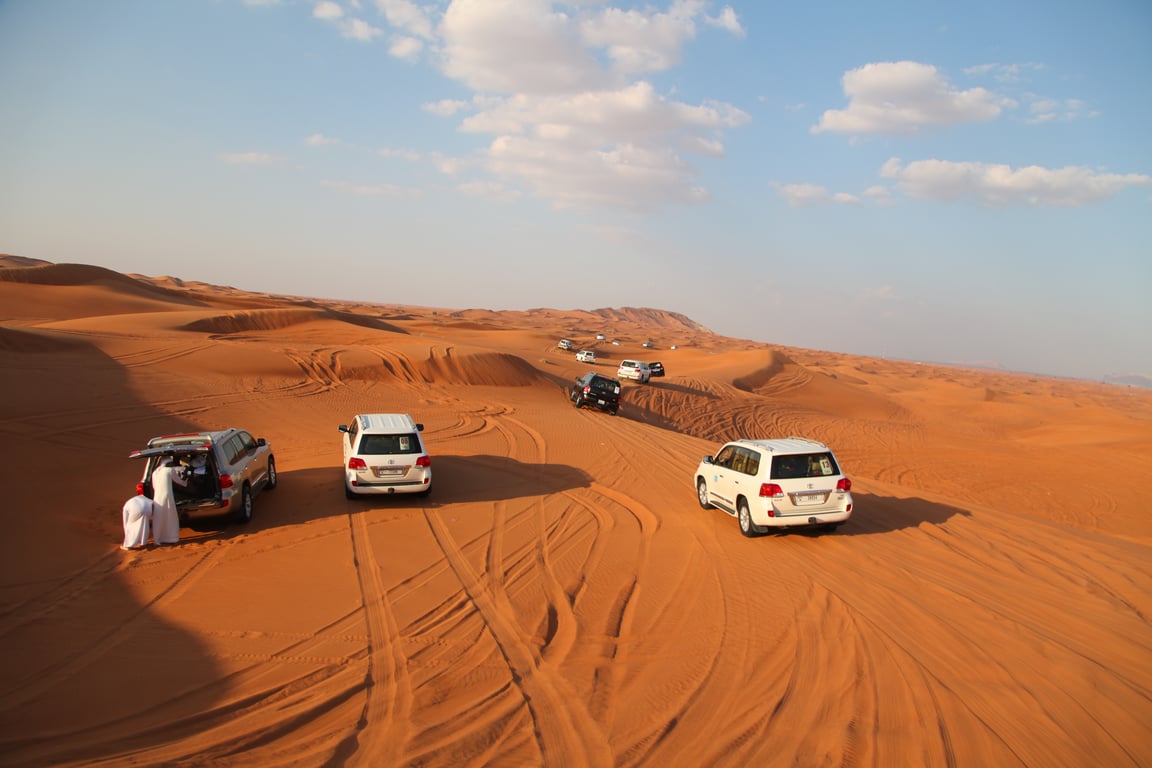 Lahbab Desert Overview