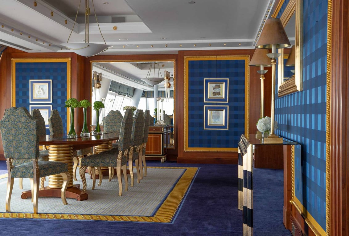 In-suite check-in and a check-out At Burj Al Arab