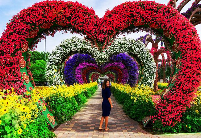 •	Dubai Miracle Garden