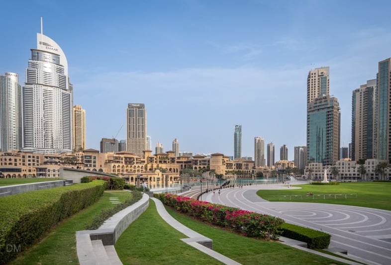 Go For A Stroll Around Burj Park