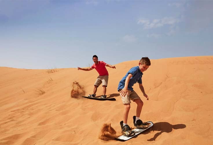 Have A Good Time On A Sandboard