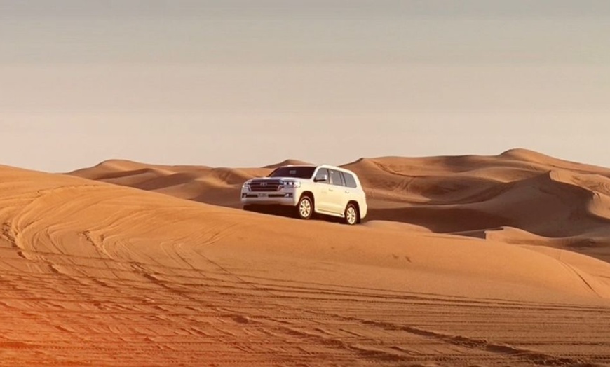 The Opportunity To See A Stunning Dusk At Dubai Desert