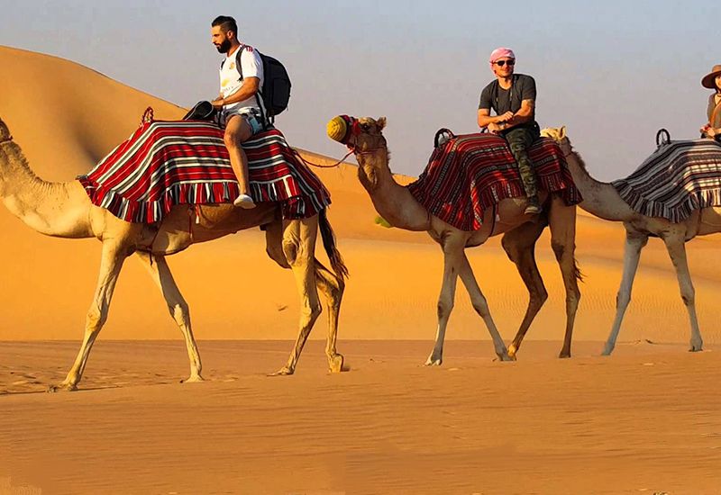 Dubai's Desert Incredible Scenes