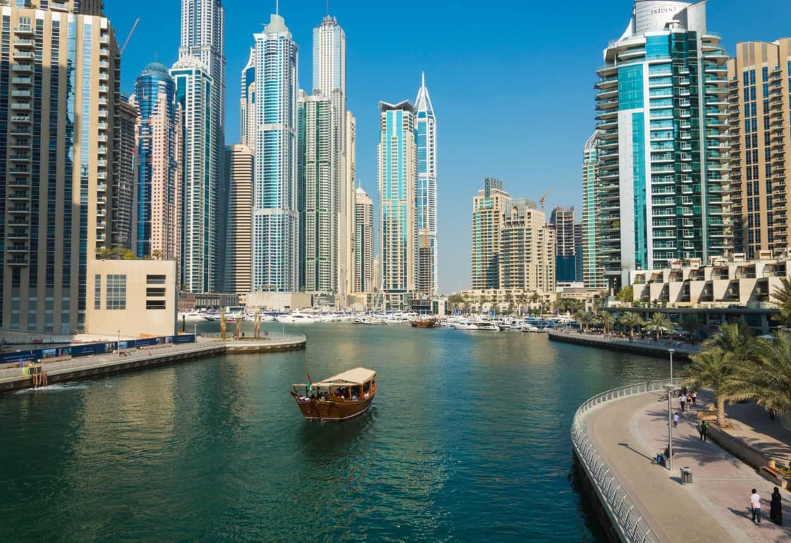 •	Dubai Marina