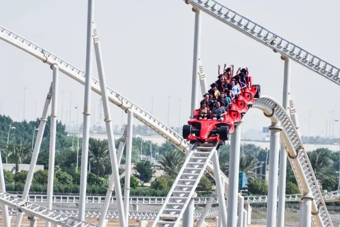 The Top 5 Amazingly FERRARI WORLD Rides