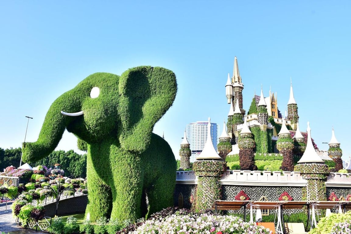 Famous Attractions At Dubai Miracle Garden
