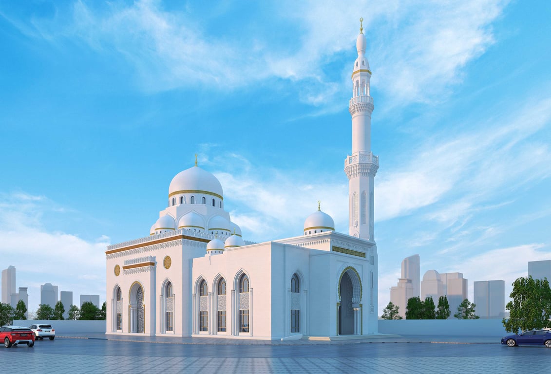 Mosques On Al Maktoum Road Dubai