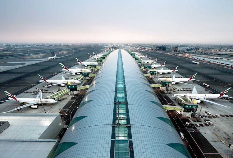 Dubai Airport, Worldwide