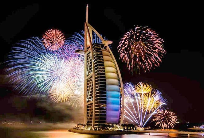 Places To Watch The Fireworks 2023 At The Burj Al Arab