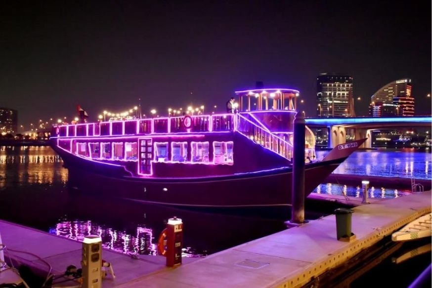 •	A Dubai Canal Cruise