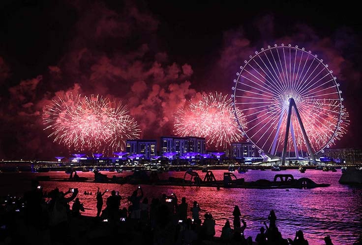 New Year’s Celebration at Ain Dubai