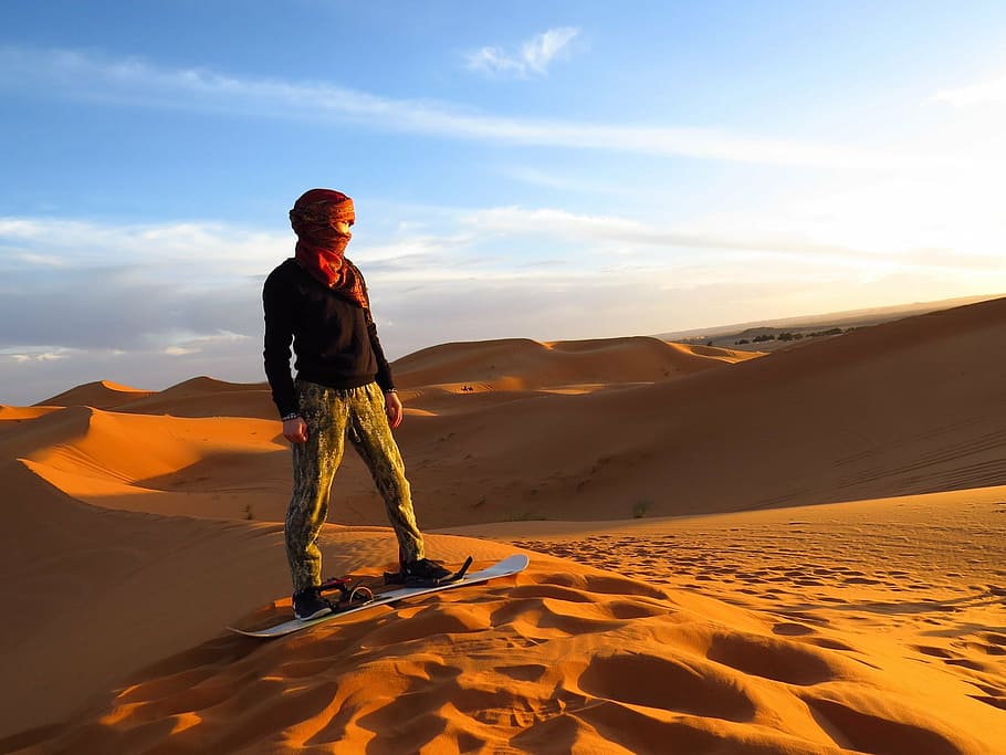 Sand Boarding-Experience The Elation Of Desert Ocean Side Riding