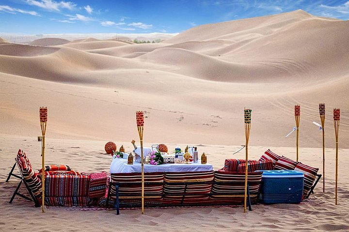 •	Evening Meal In The Desert