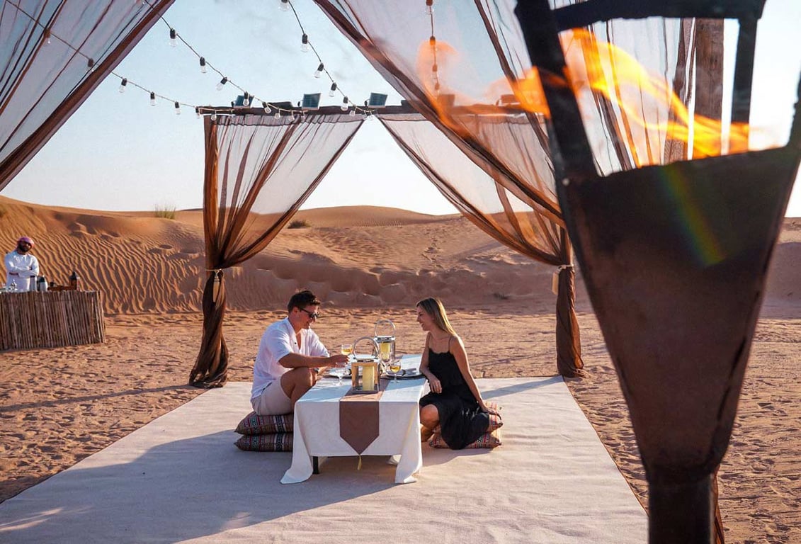 The Events That 3-Star Camp Seating At Desert Safari Tour Offers: