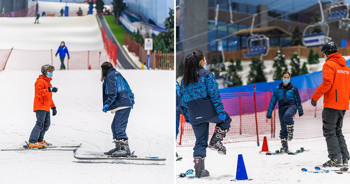 Take An Example At The Ski School 2033 Dubai