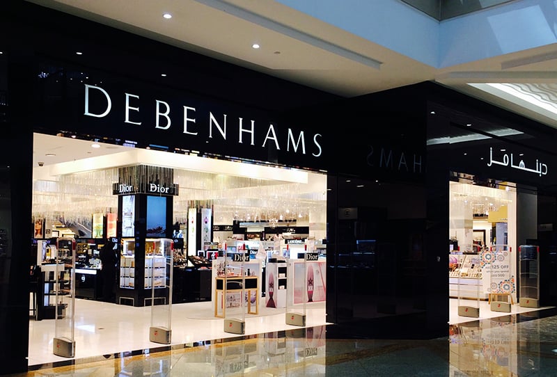 Debenhams In Mall Of Emirates