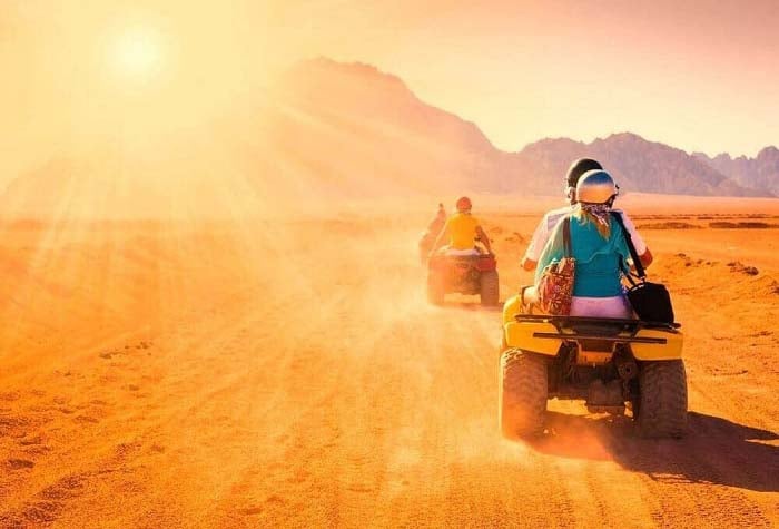 You Need a Powerful UV Screen If You’re Going on a Morning Desert Safari