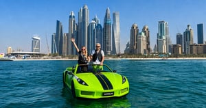 Green Jet Car