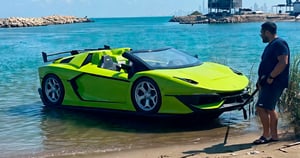 Lamborghini Jet Car