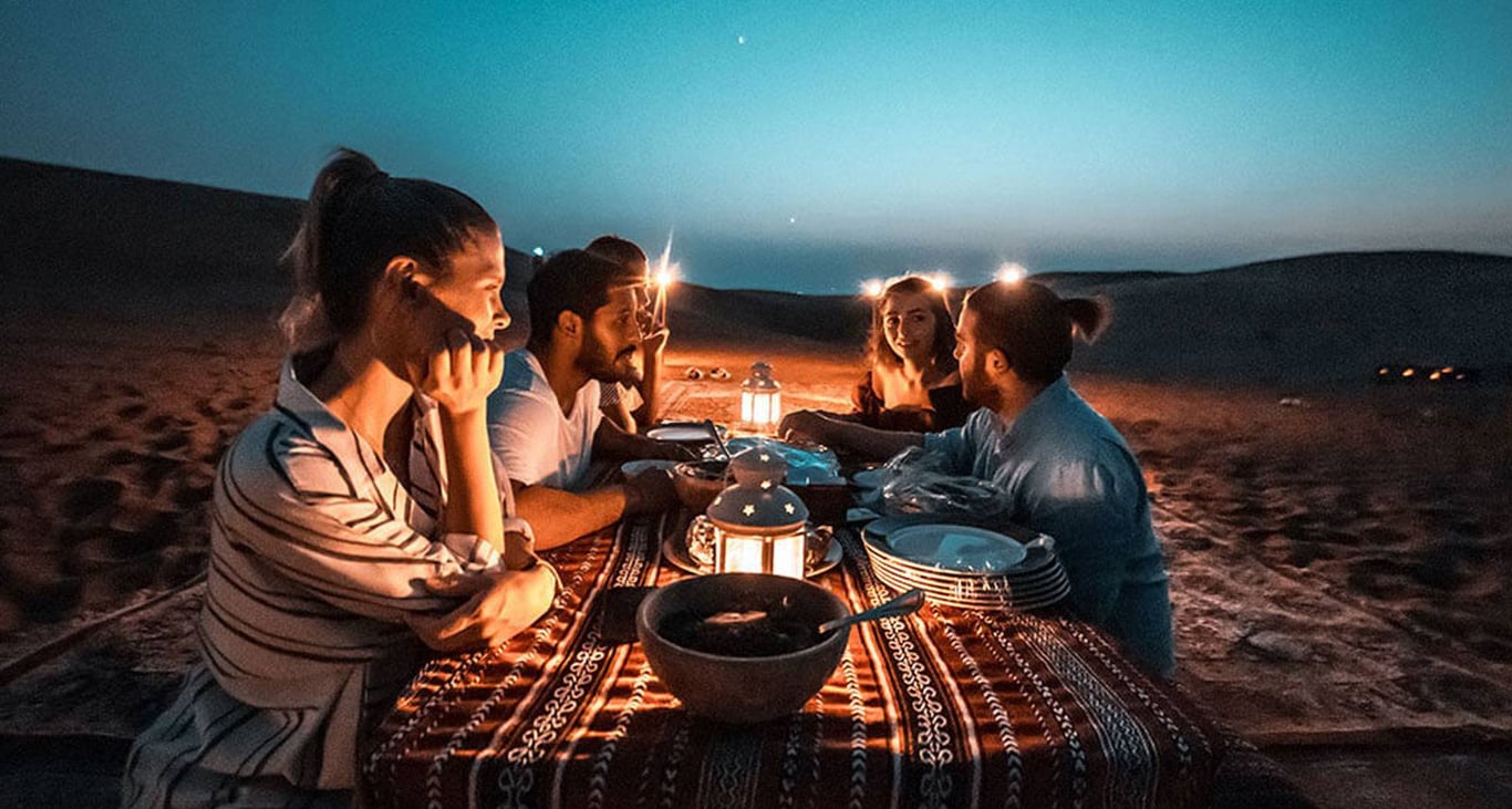 Dinner At Dubai Safari