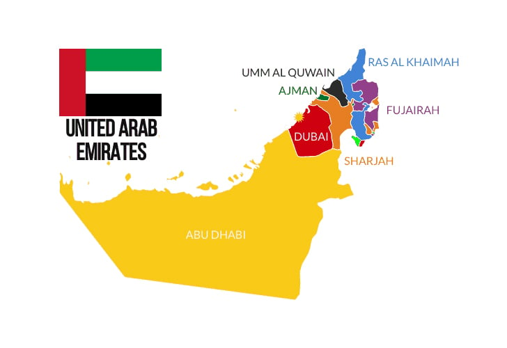 Where In The UAE Is Dubai Located?