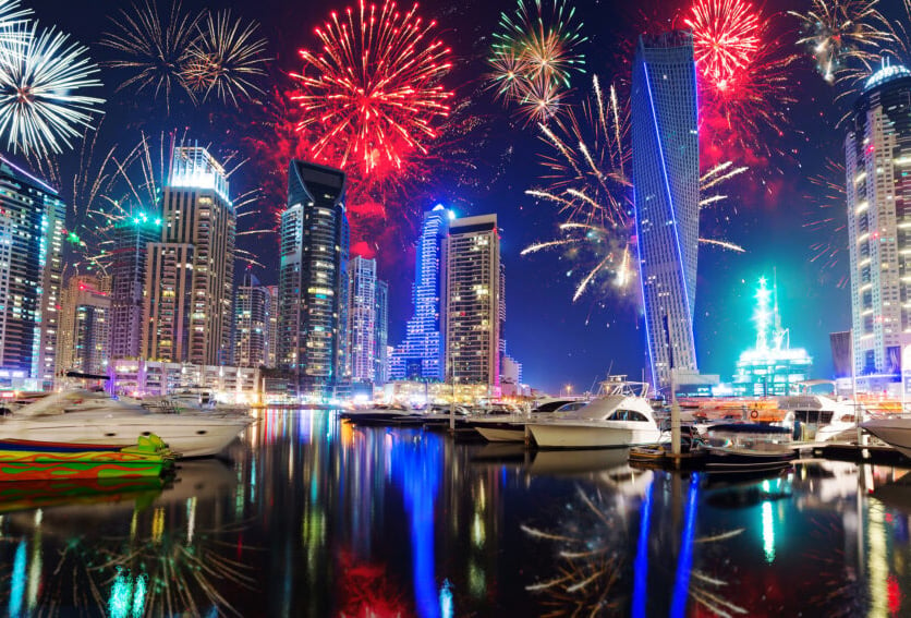 Top Areas In UAE To Witness Fireworks