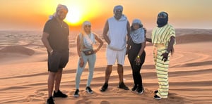 Sunrise Desert Safari with Dune Buggy at Red Dunes Lahbab Desert