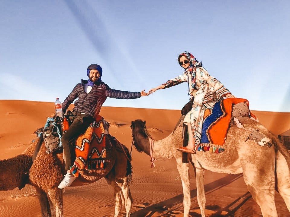 A Trip On A Camel