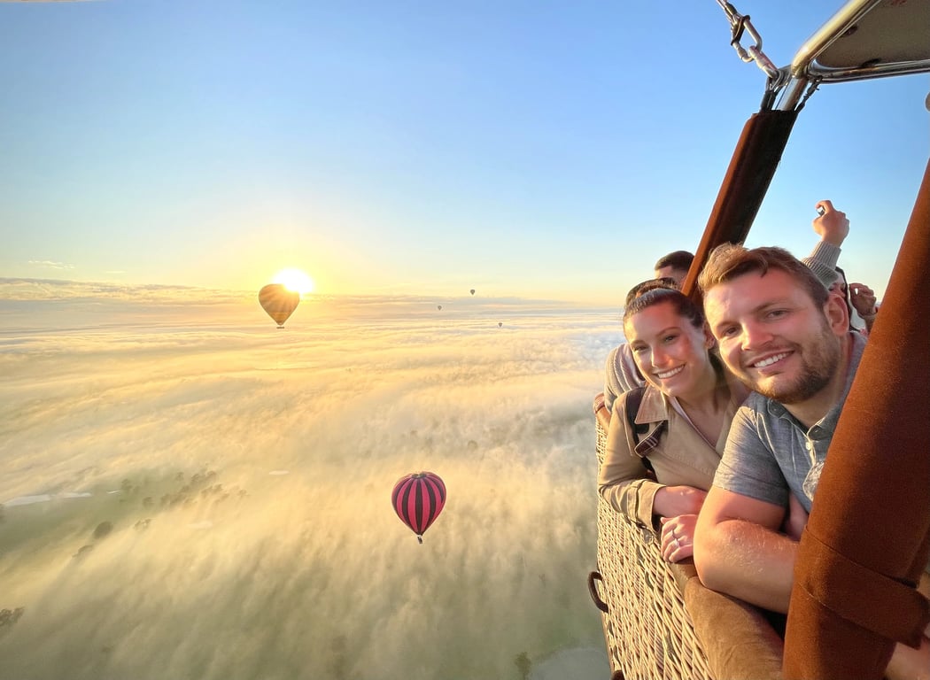 Tourist Balloon Ride Experience