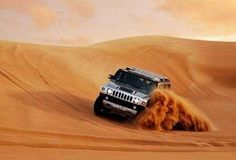 The Fun Experience And Exercises In The Hummer Desert Safari