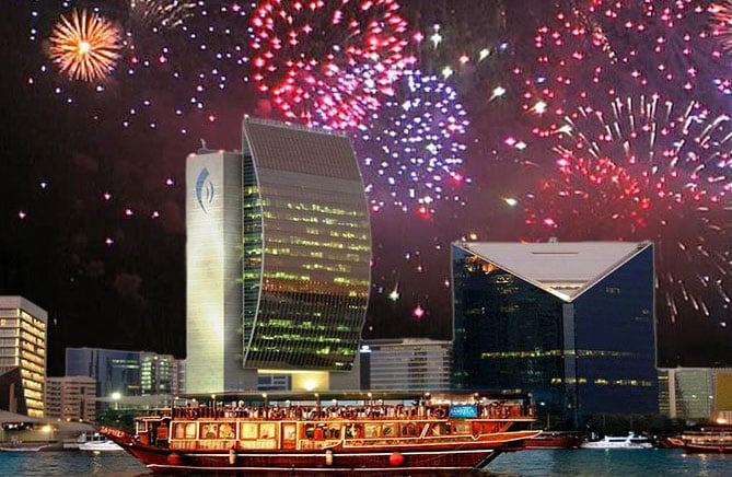 4.	Onboard The Dhow Dinner Cruise, You May Ring In The New Year In Style