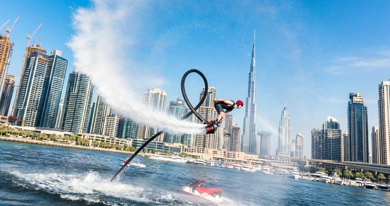 Flying Board Dubai Hydroflight Ride for Adventure Seekers gallery image 1