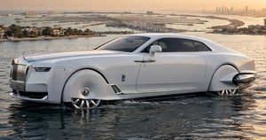 White Rolls Royce