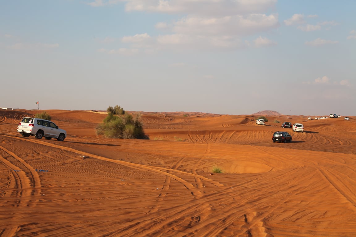 Lahbab Desert Overview