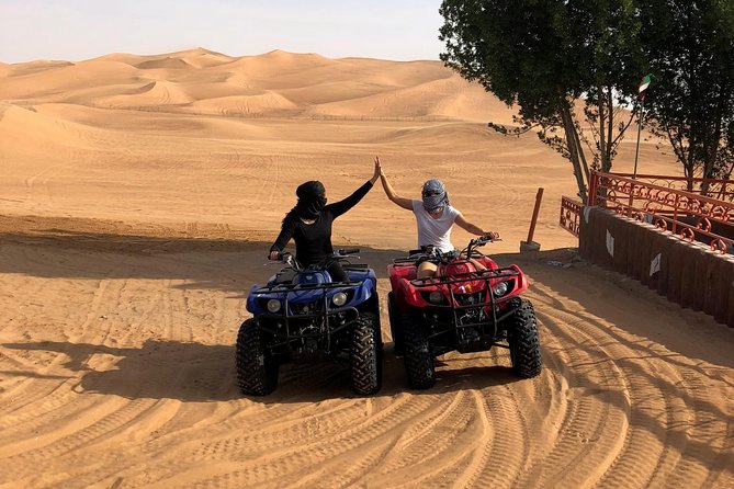 •	Self-Drive Quad Biking Off-Road In The Dubai Desert Dunes: Quad Bike (ATV) Desert Safari