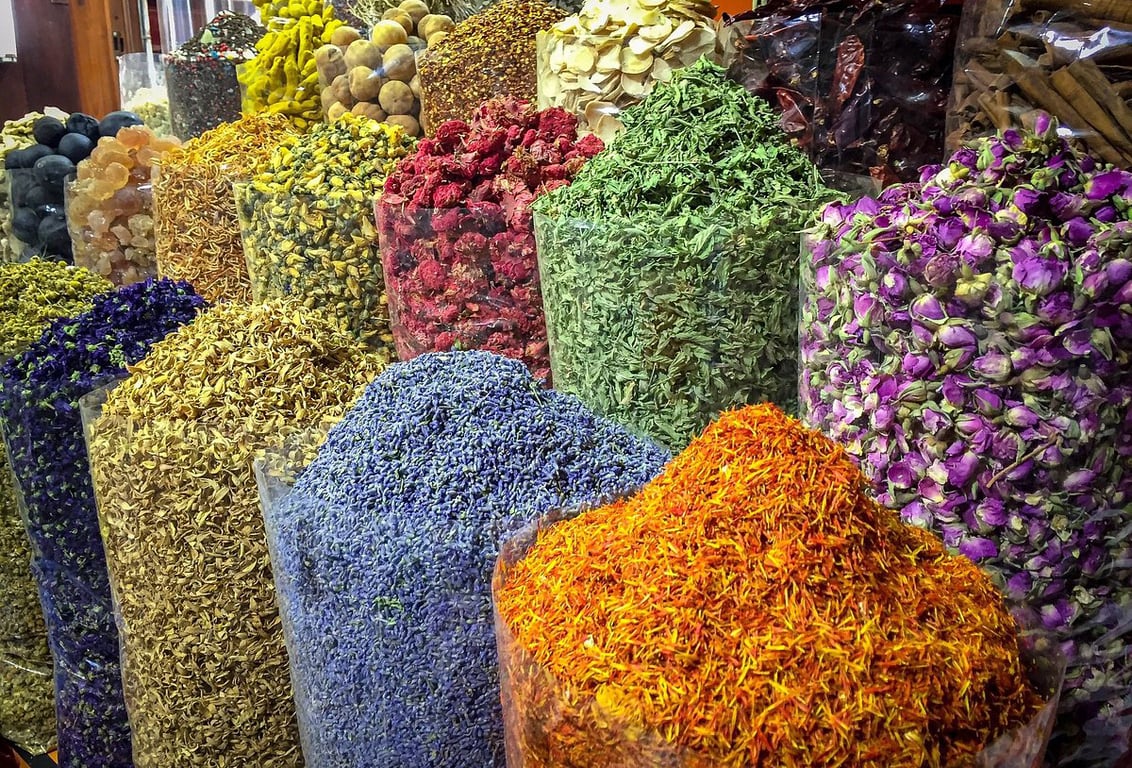 Astonishing Spice Souk At Dubai