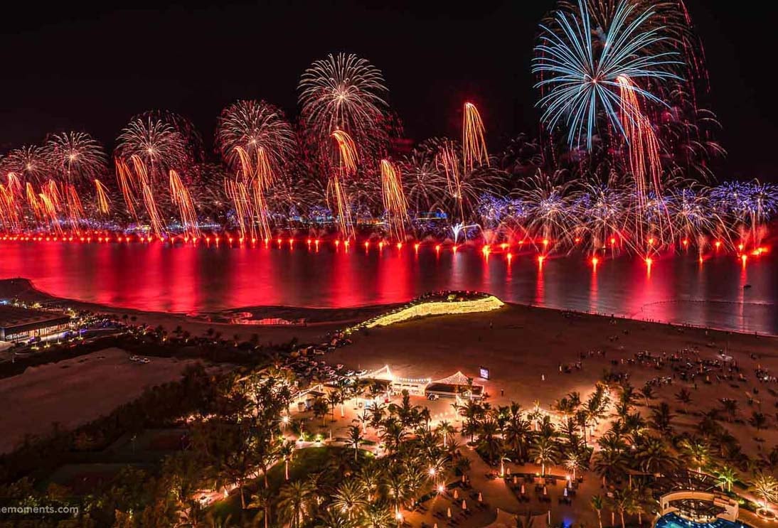 Previous New Year's Eve Fireworks Displays In Ras Al Khaimah