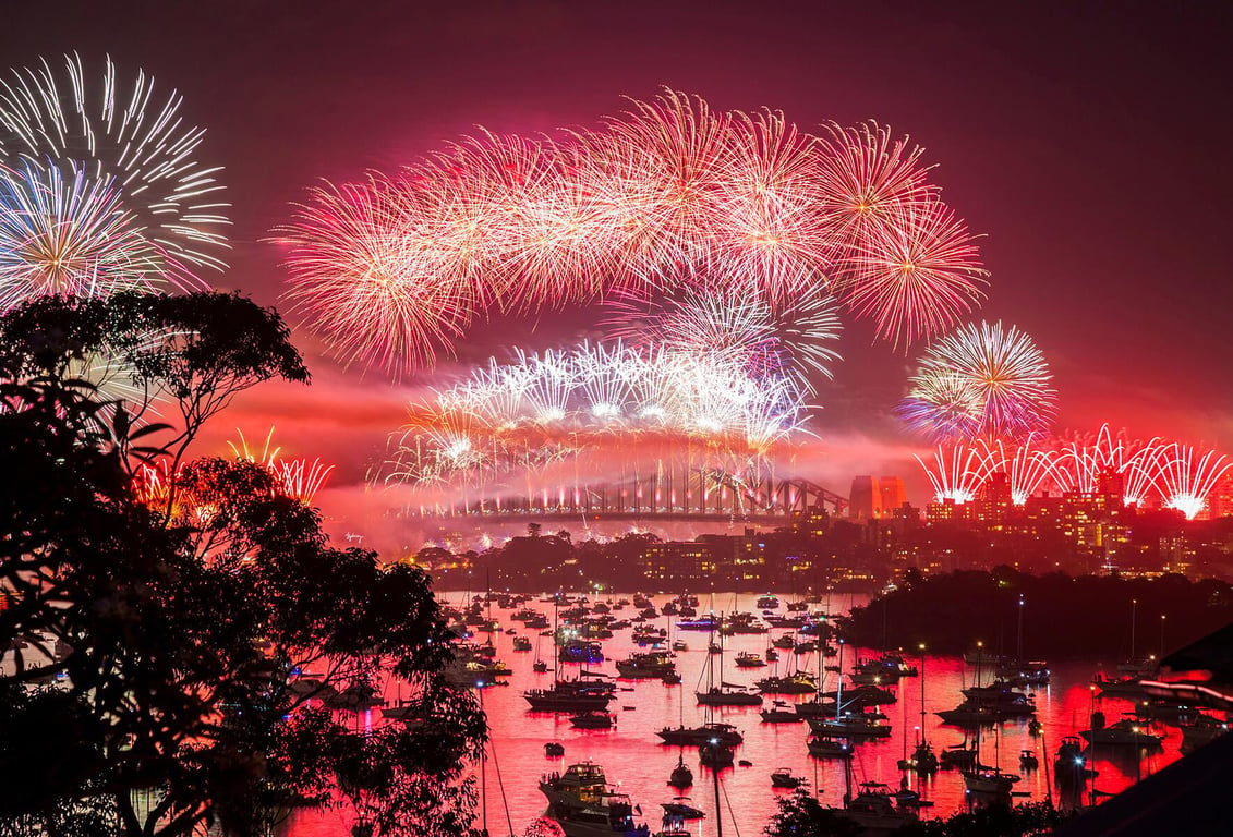 A Stunning View On New Year's Eve