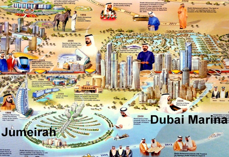 Districts Of Dubai