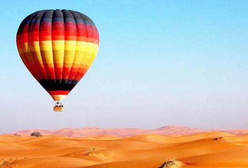 Enjoy Hot Air Balloon - Pivotal Ride Over The Bedouin Desert Dubai