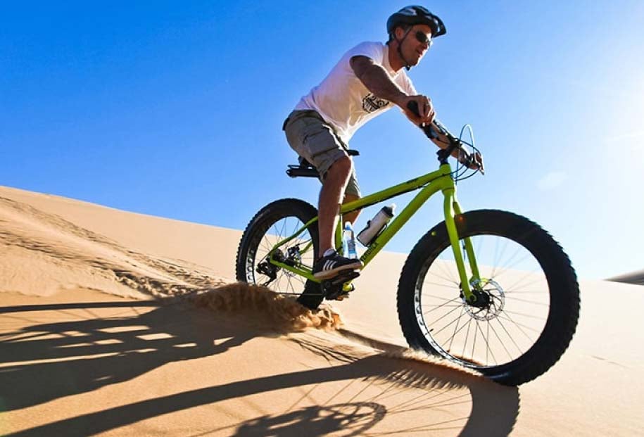 Go A Fat Tire Bicycle At Desert Safari