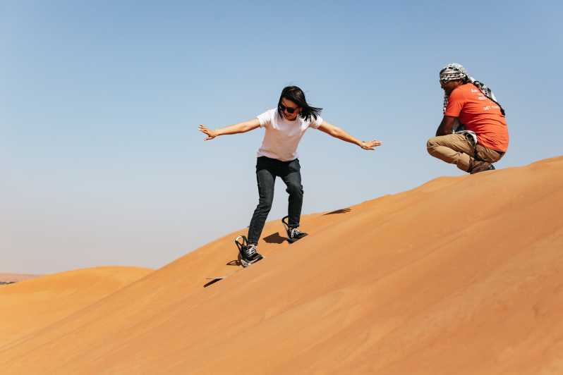 Sand Boarding Dubai Desert Safari Visit Brief: