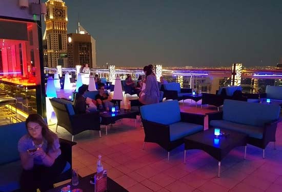 Dubai's Level 43 Rooftop Bar & Lounge On New Year's Eve
