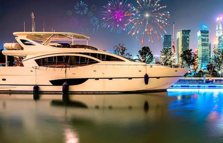 With The 50-foot Gul Craft Yacht 14-Pax, You Can Keep Your New Year's Resolution