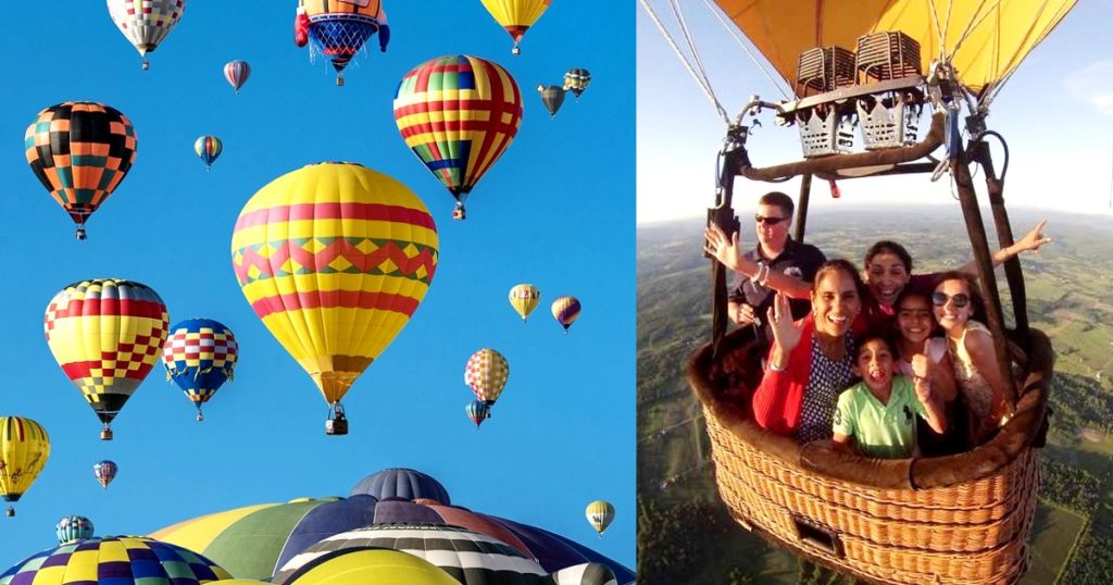 Jump On A Sight-Seeing Balloon And See The Desert From The Sky
