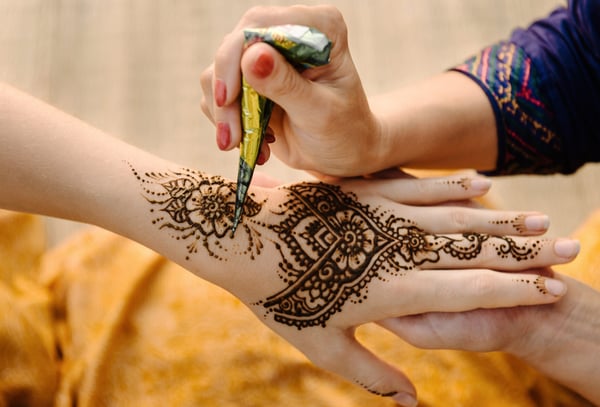 Henna Painting
