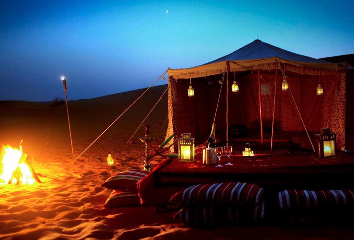 Thrilling Events During 4-star camp seating at Dubai's Desert Safari Tours