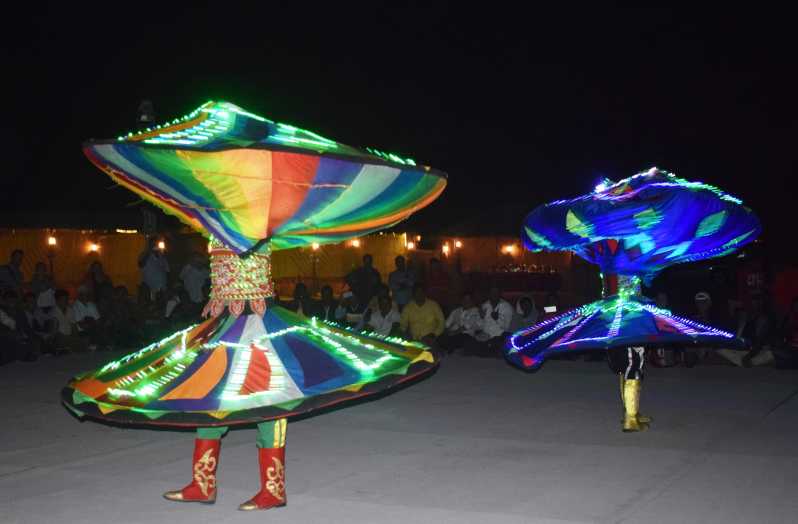 Best Time For A Lighting Show At Desert Safari