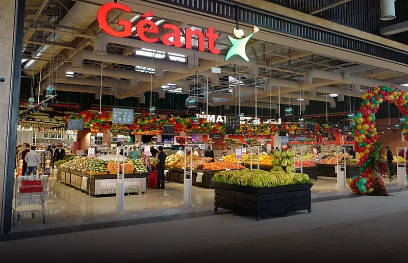 Geant Hypermarket In The Mall